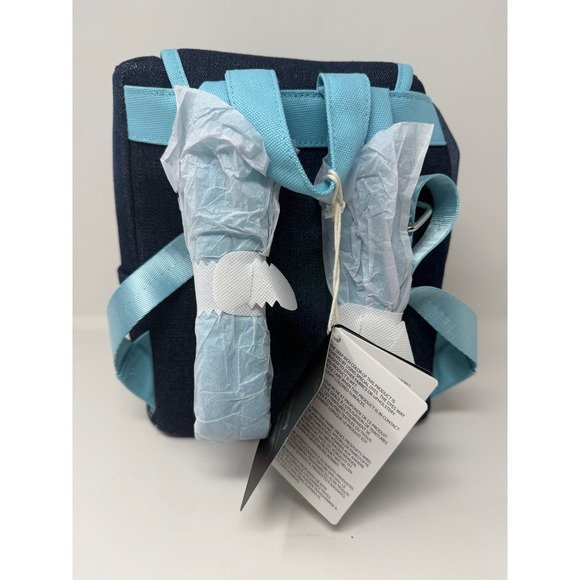 Disney Loungefly‎ Lilo & Stitch Denim Mini Backpack New with Tags - Picture 3 of 4